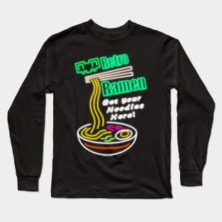 Retro Ramen Long Sleeve T-Shirt